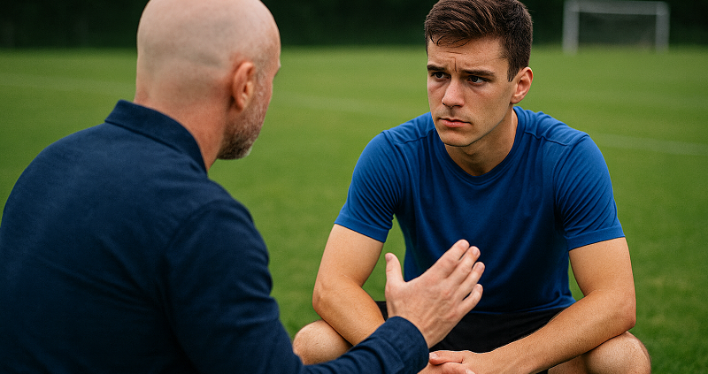 Gérer la pression dans le football